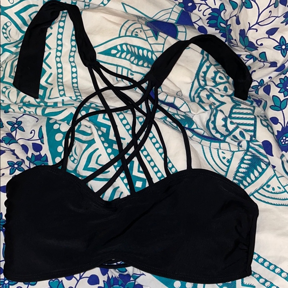 Cute cross bikini top